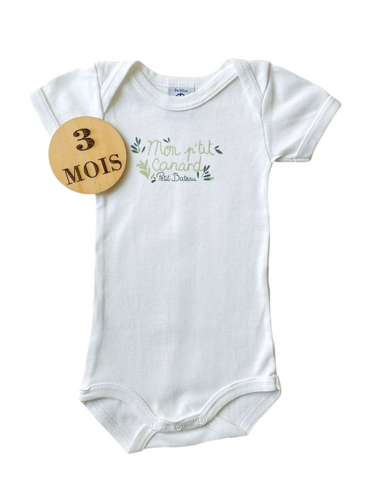 Body blanc, Petit Bateau