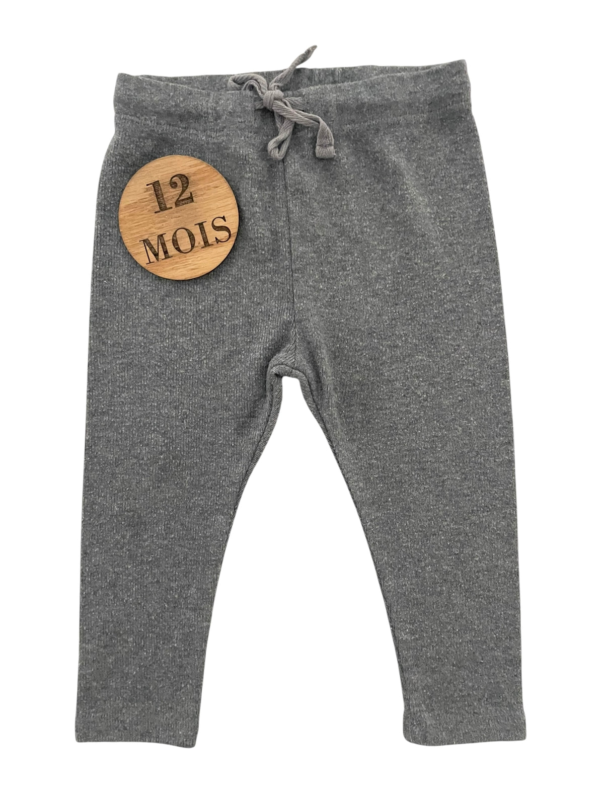 Legging en mailles, gris, Kiabi