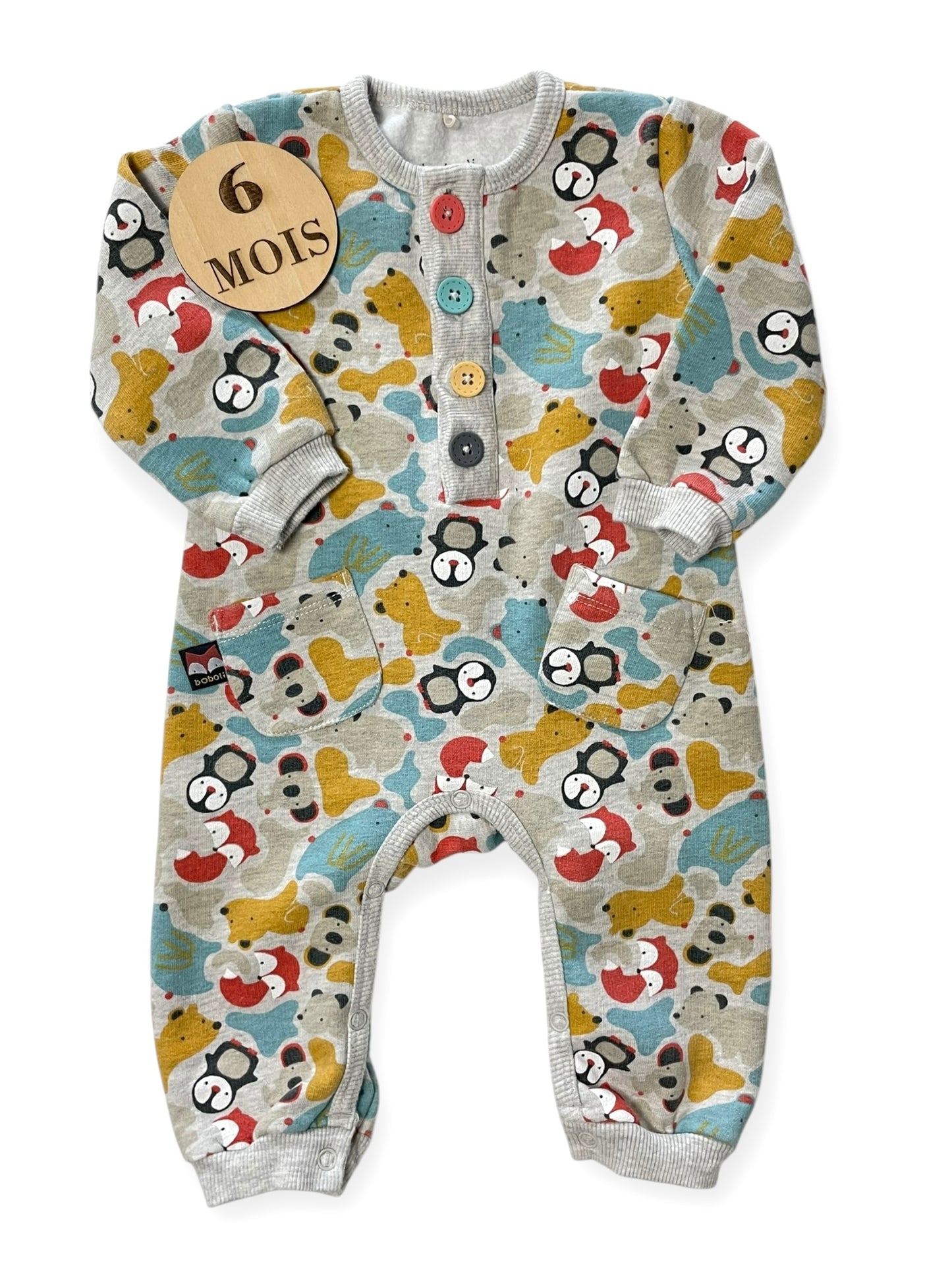 Combinaison épaisse, animaux, Boboli