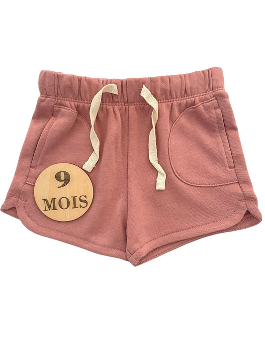 Short vieux rose, Kiabi