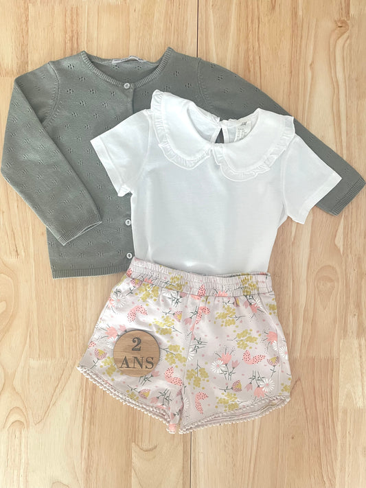 Ensemble 3 pièces, été, FPC/ H&M/ TAO, 2 ans