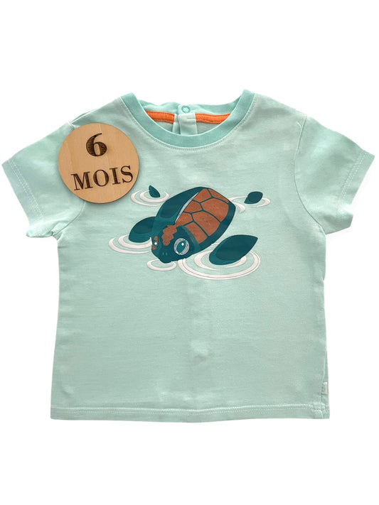 Tee-shirt turquoise, Obaïbi