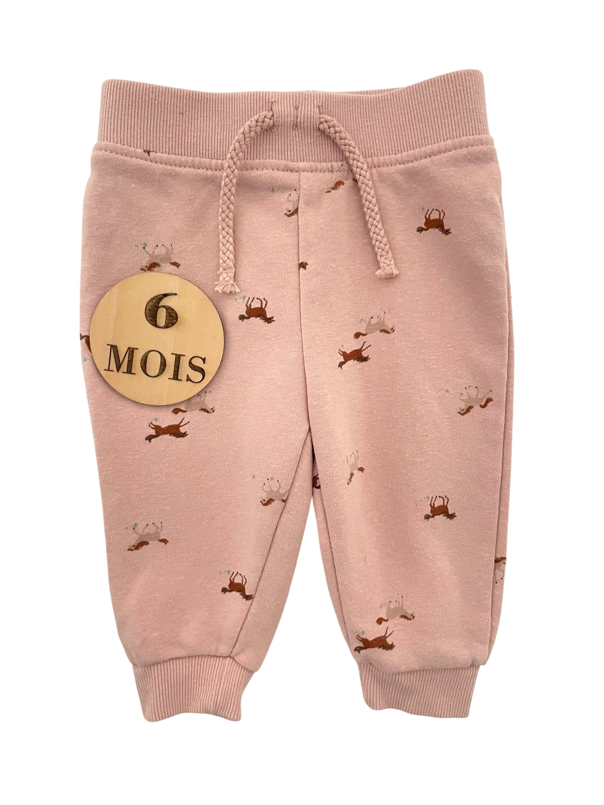 Jogging rose, chevaux, Primark