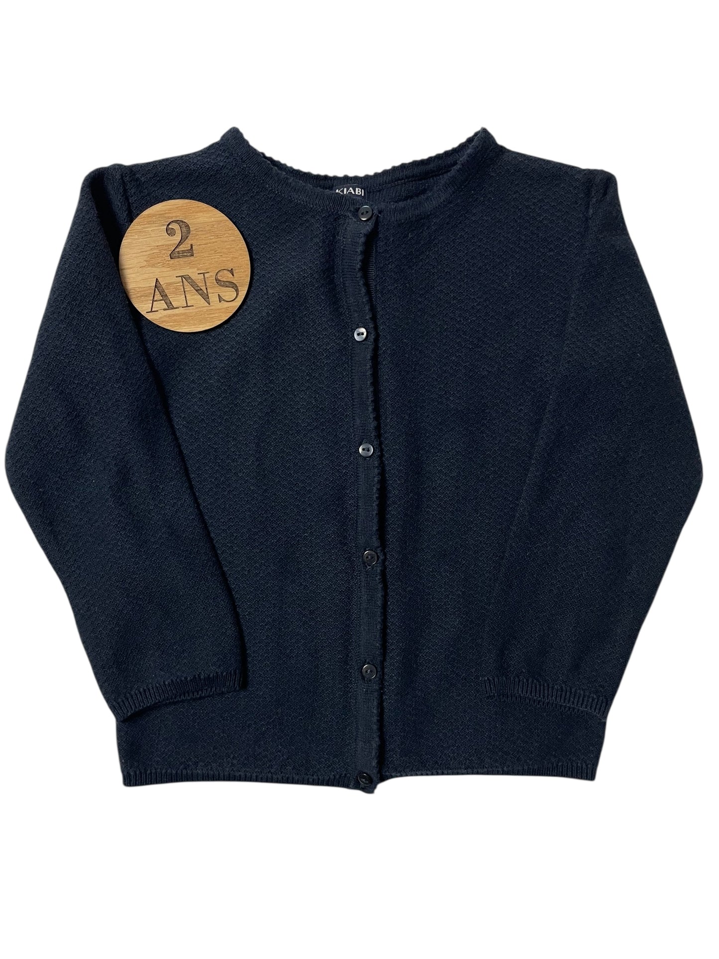 Gilet fin, bleu-nuit, Kiabi