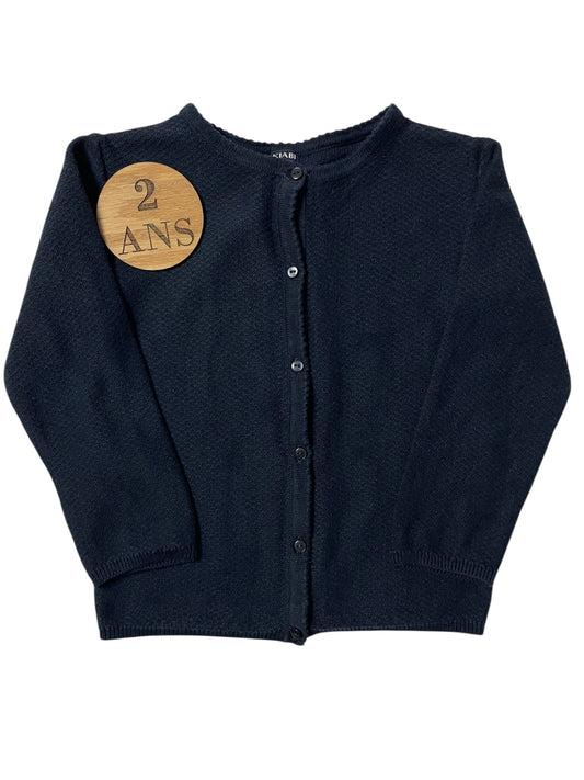 Gilet fin, bleu-nuit, Kiabi