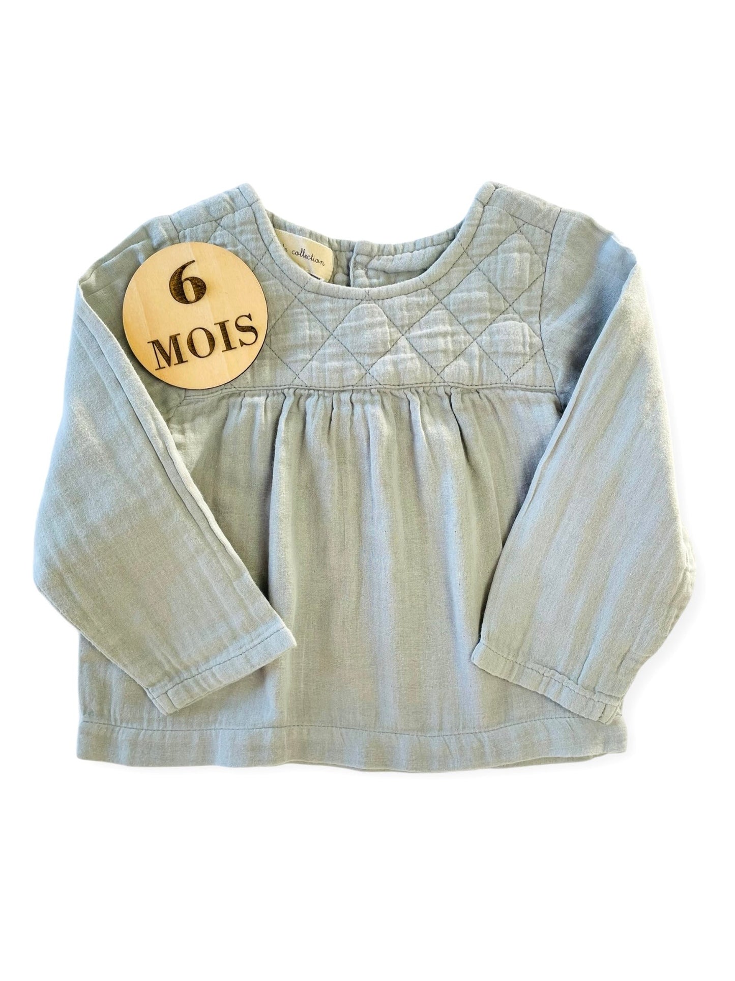 Ensemble 3 pièces; gilet/ veste, blouse et legging