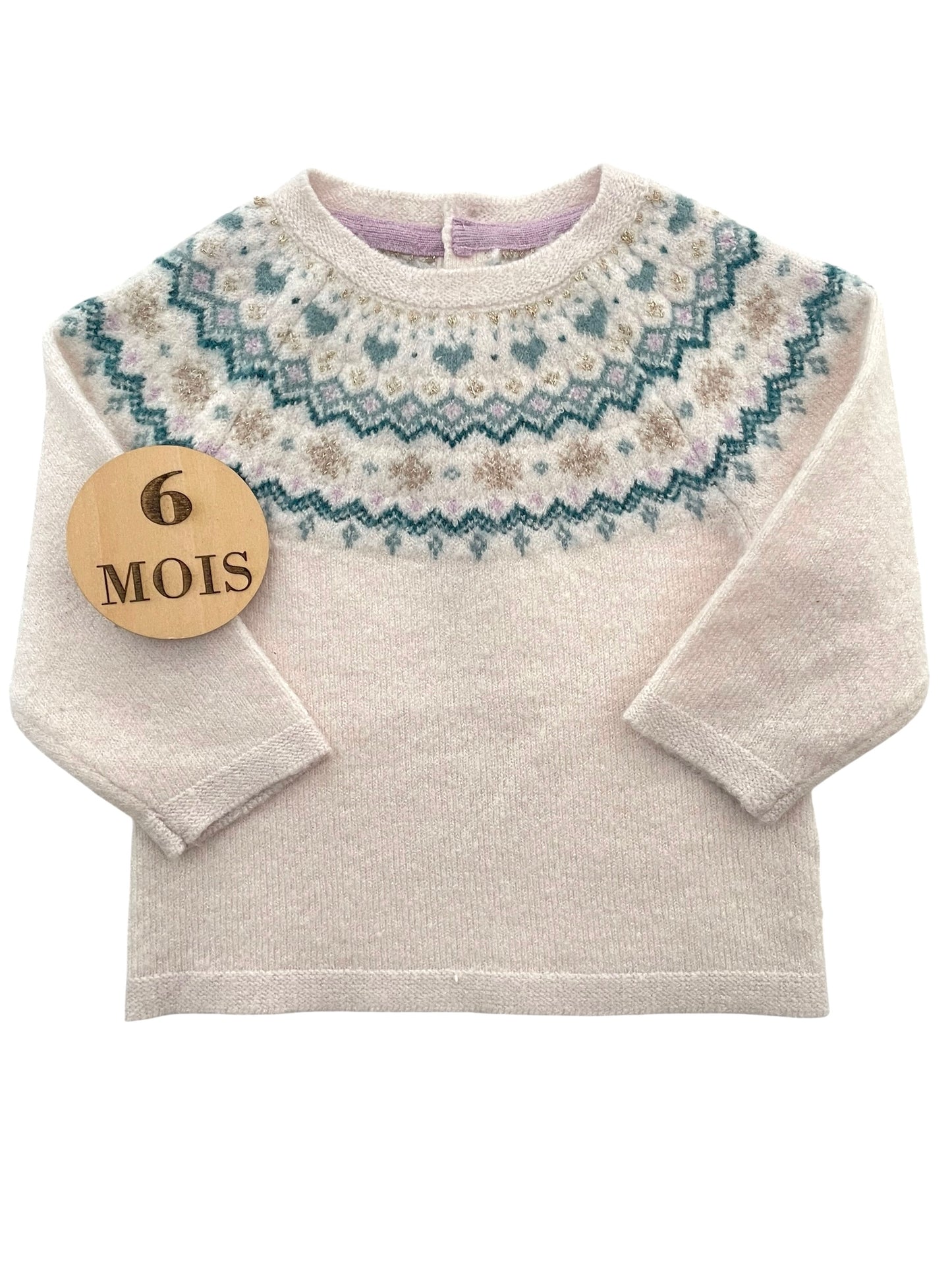 Pull en mailles, irisé, Obaïbi