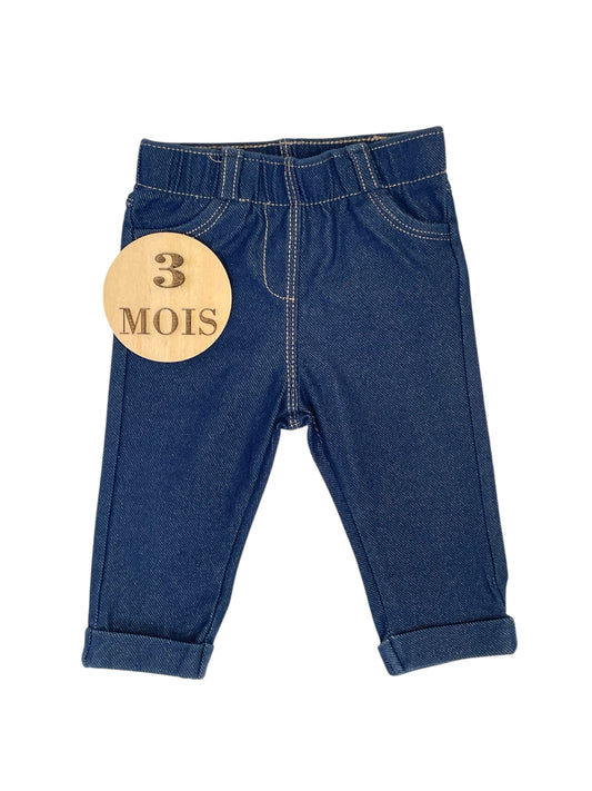 Jegging, bleu-foncé, Kiabi