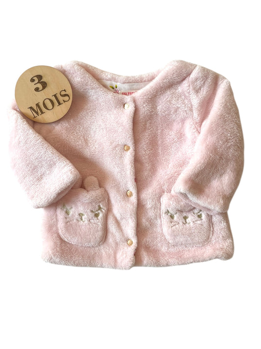 Gilet /veste, rose , DPAM