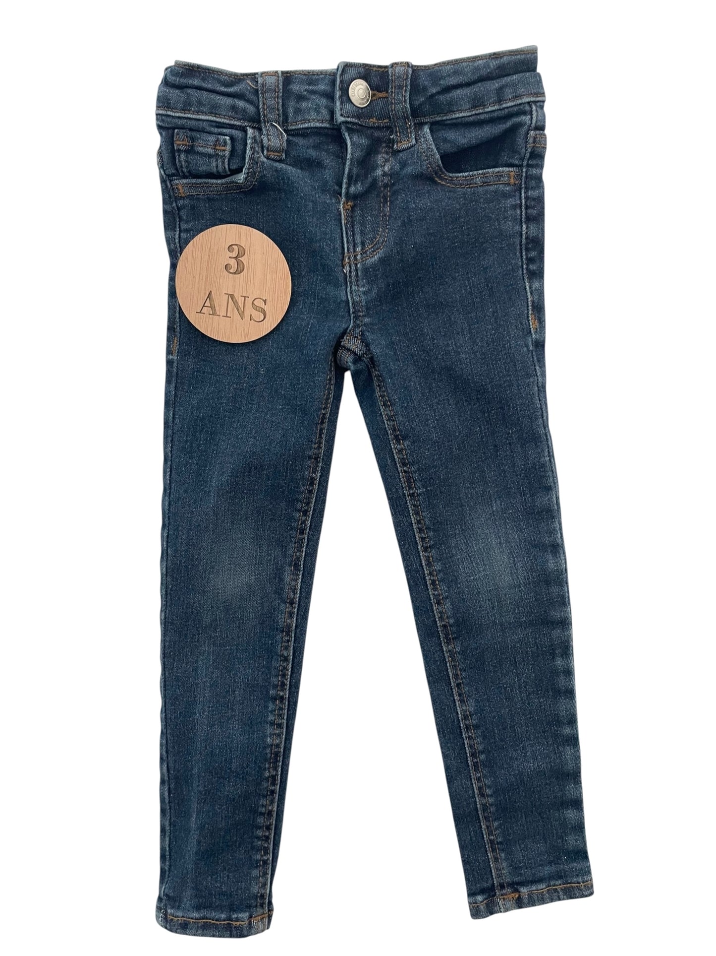 Jean skinny, bleu, Kiabi