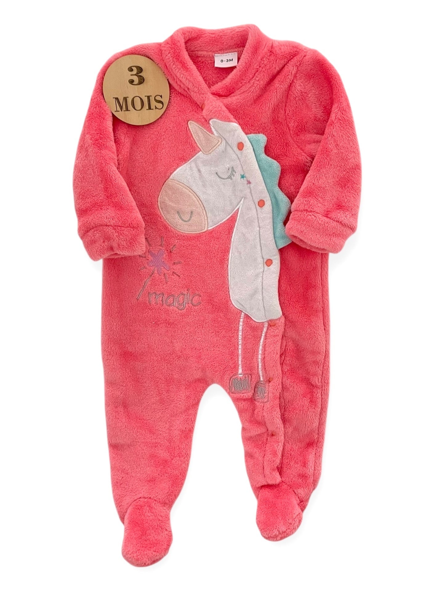 Surpyjama/ pyjama polaire, licorne