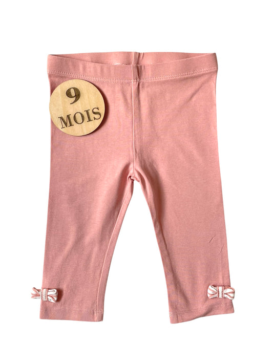 Legging rose, noeuds aux chevilles, Sergent Major