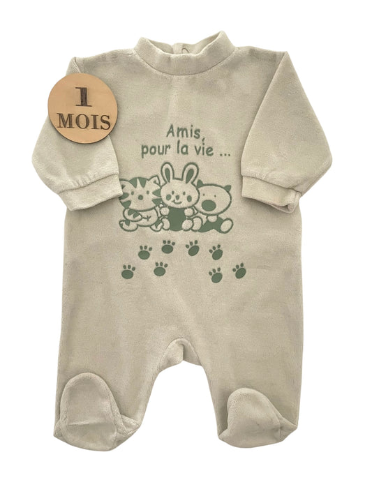 Pyjama velours, amis pour la vie