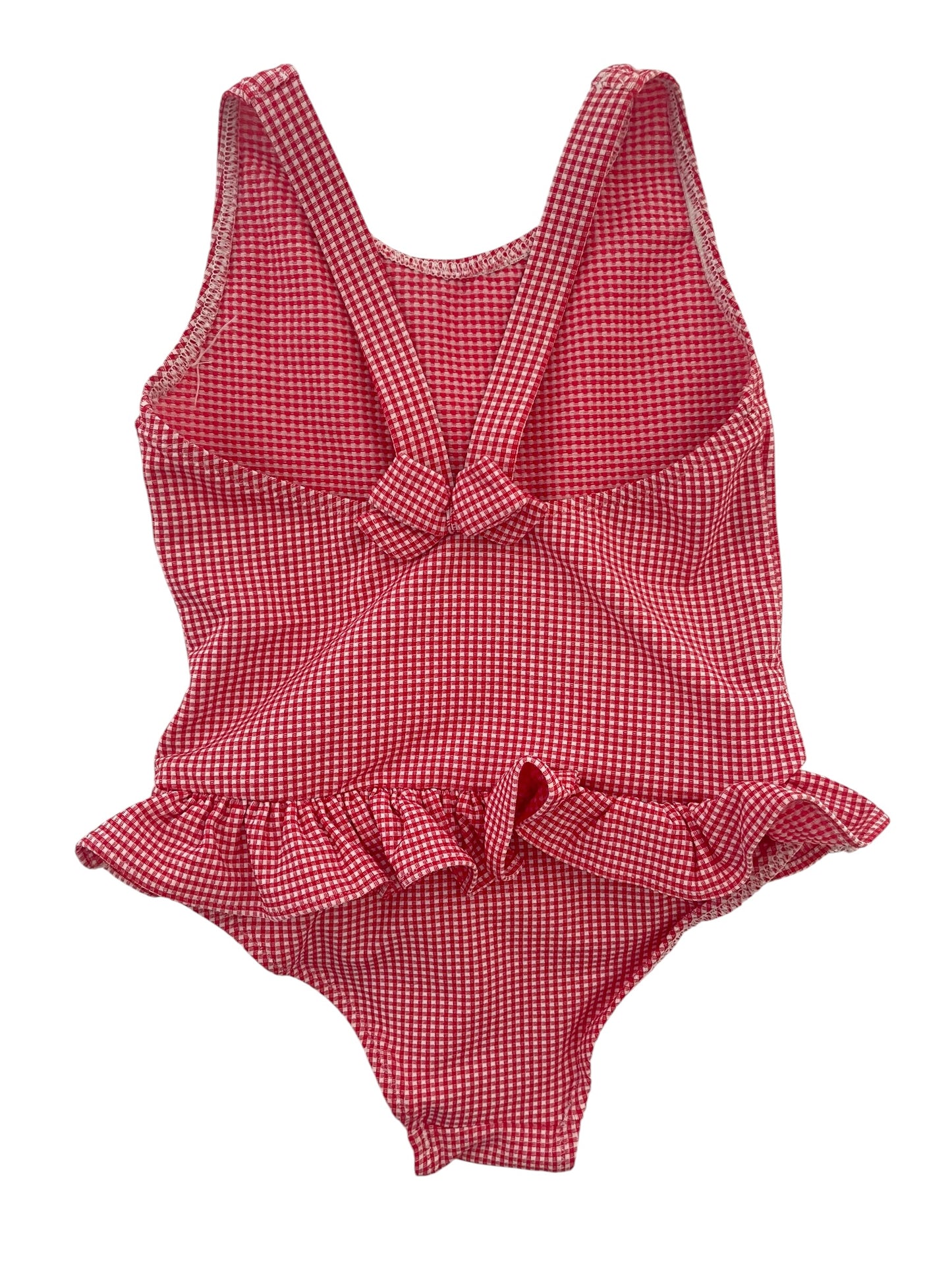 Maillot de bain, rayé rouge, Bout’chou