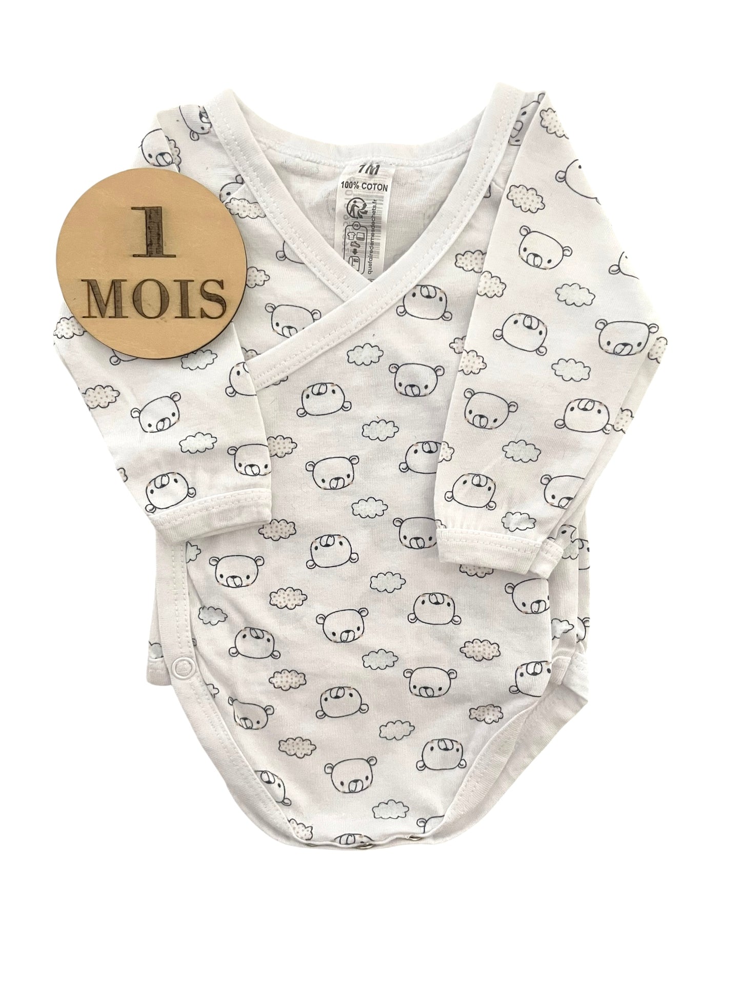 Body blanc ourson
