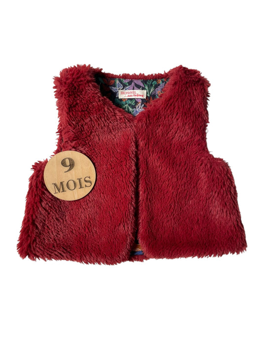 Gilet sans manche, bordeaux, DPAM