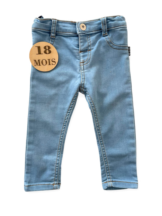Jean slim, bleu-clair, Mes petits cailloux