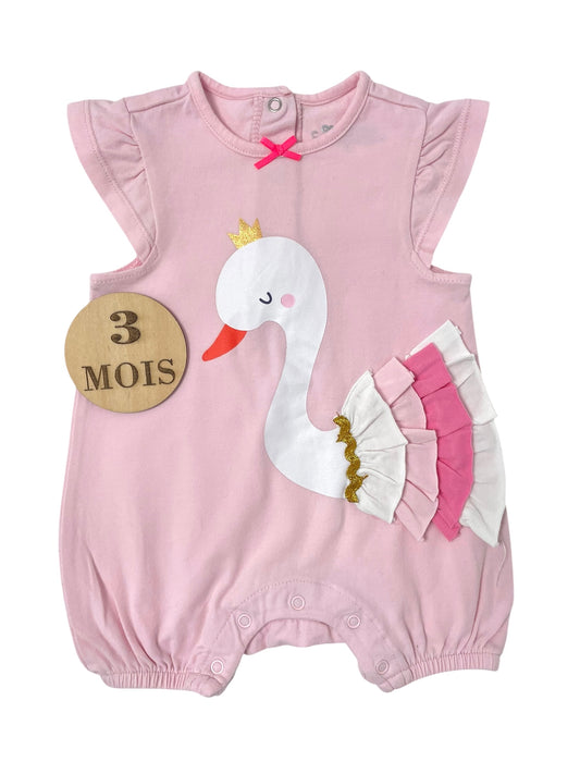 Combishort rose, cygne, Orchestra