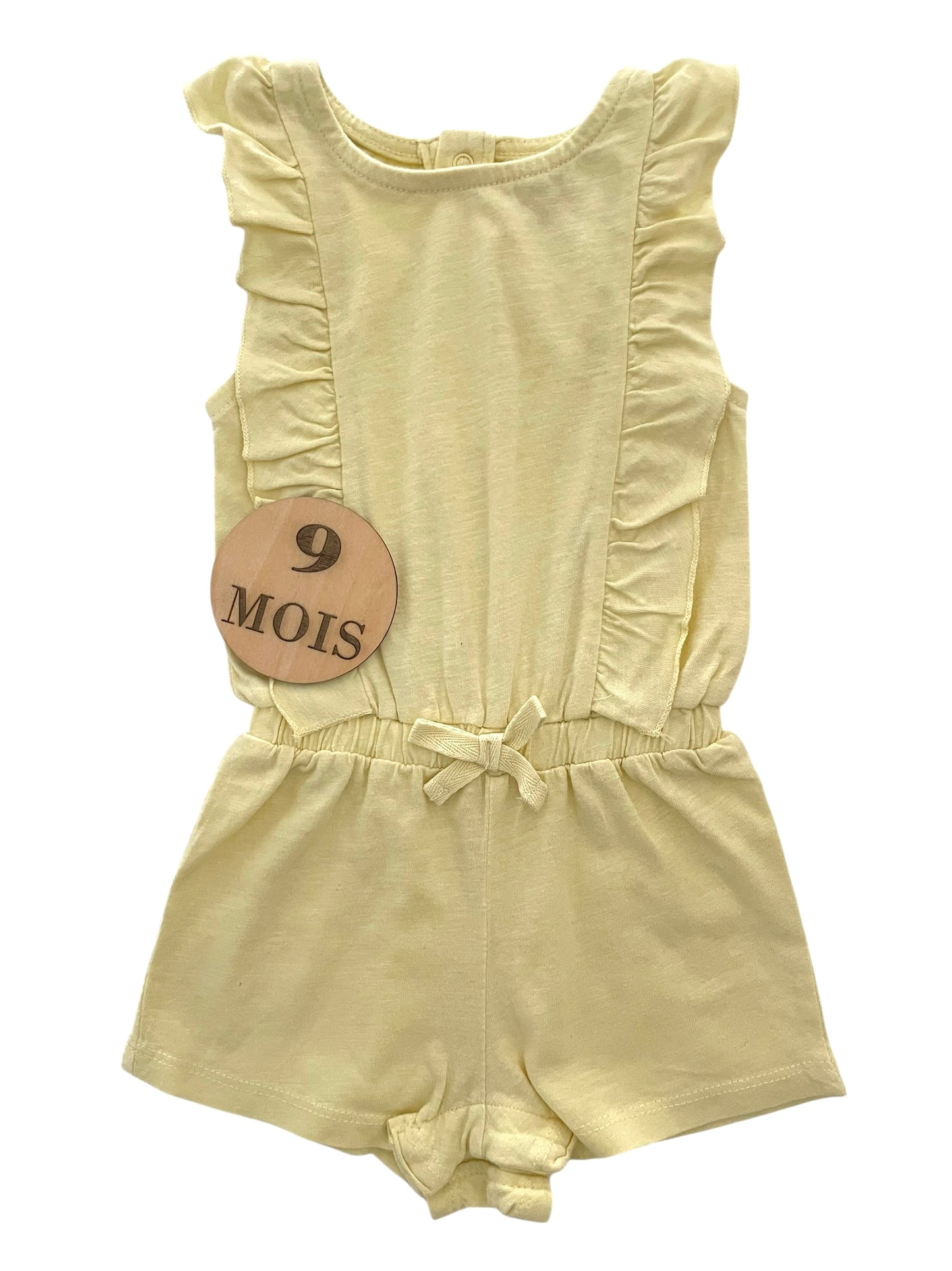 Combishort jaune, Kiabi