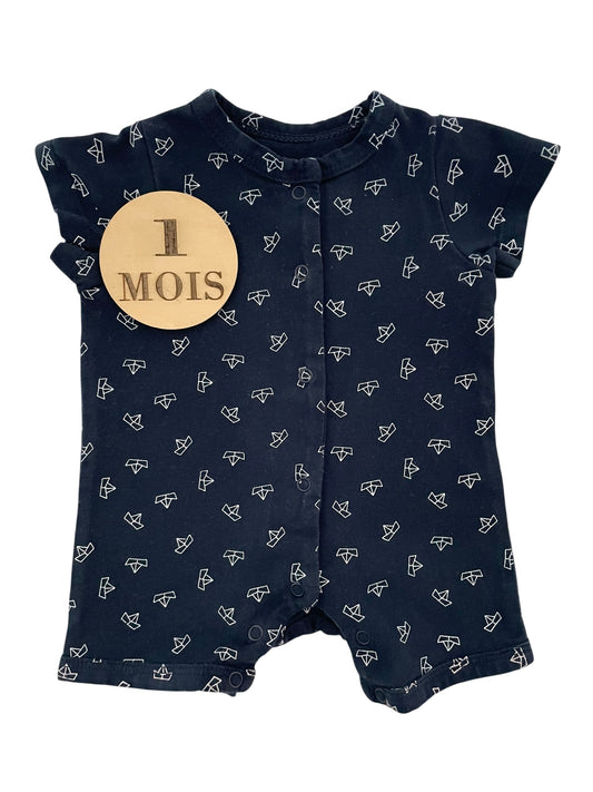 Combinaison bleu-nuit, Vertbaudet