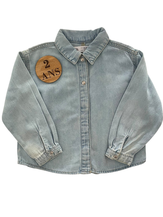 Chemise en jean, Zara