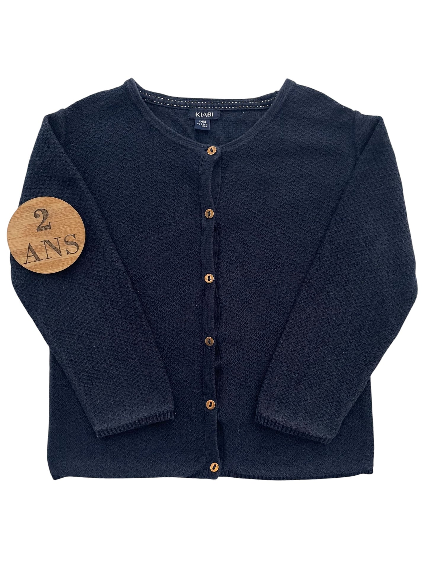 Gilet fin, bleu-nuit, Kiabi
