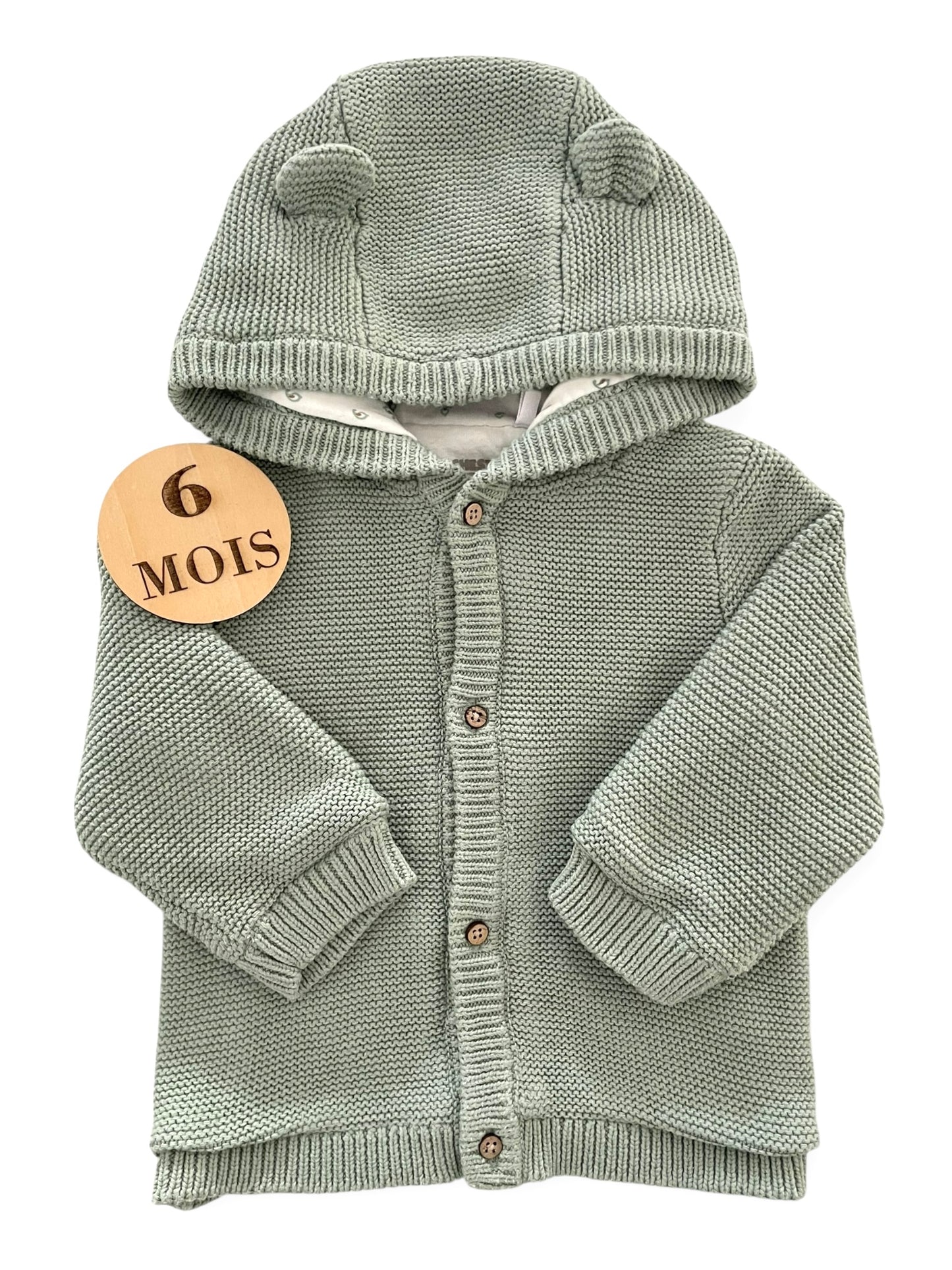 Veste / gilet en mailles, vert d’eau, Orchestra