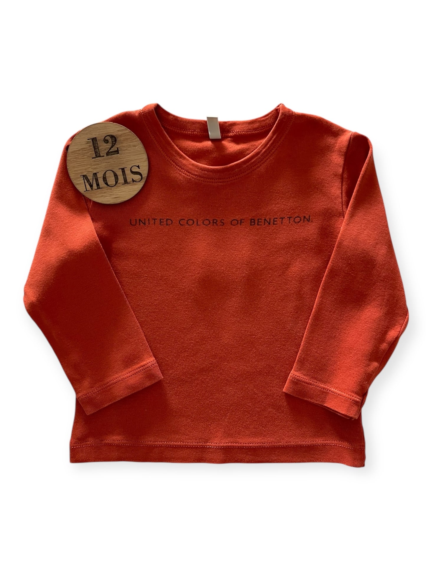 Tee-shirt orange, Benetton