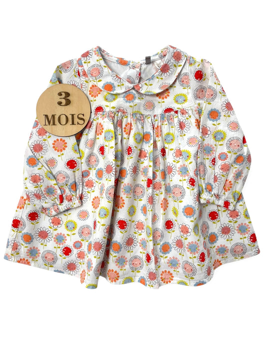 Robe courte / tunique fleurie, Orchestra