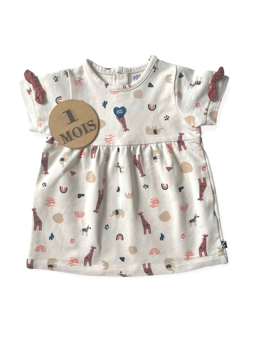 Robe coton semi-epais, animaux , Sucre d’Orge