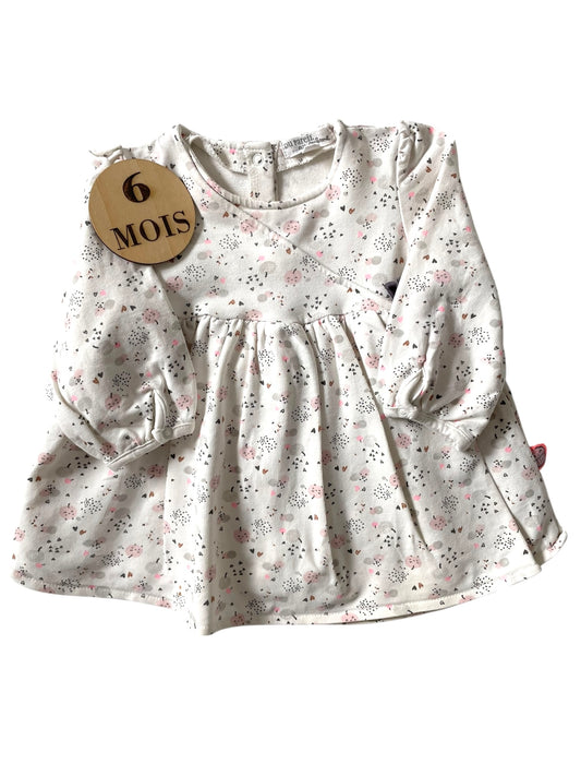 Robe épaisse, cache-coeur, pommes, DPAM
