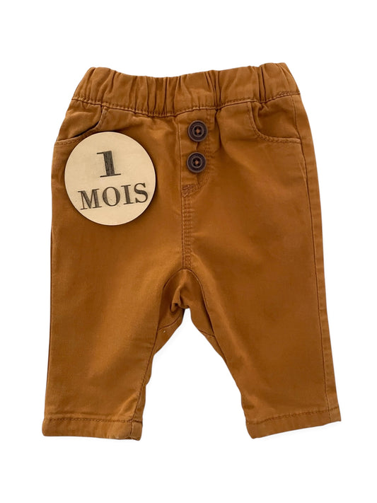 Chino camel, doublé coton, TAO