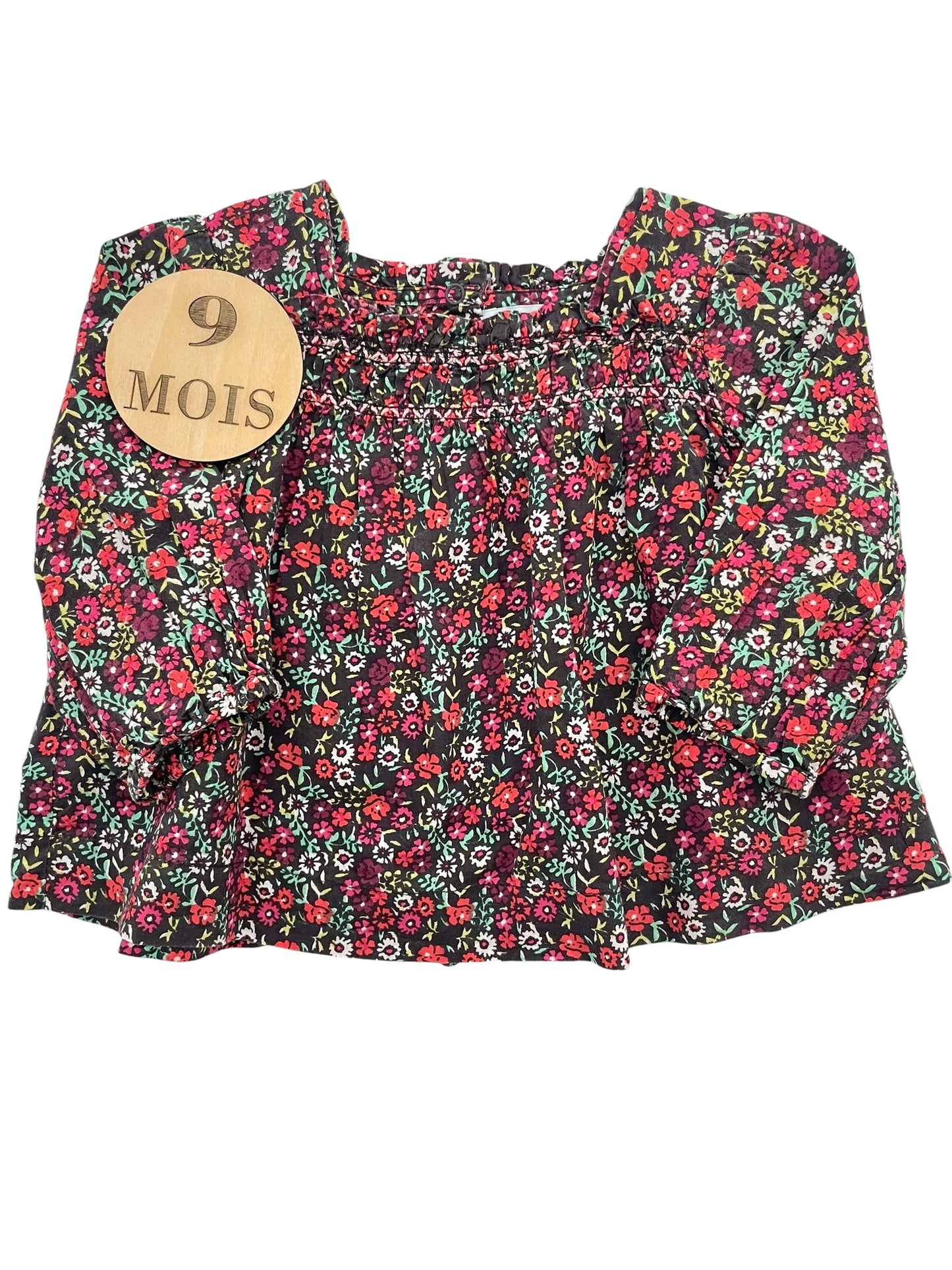 Blouse fleurie, U tout-petits