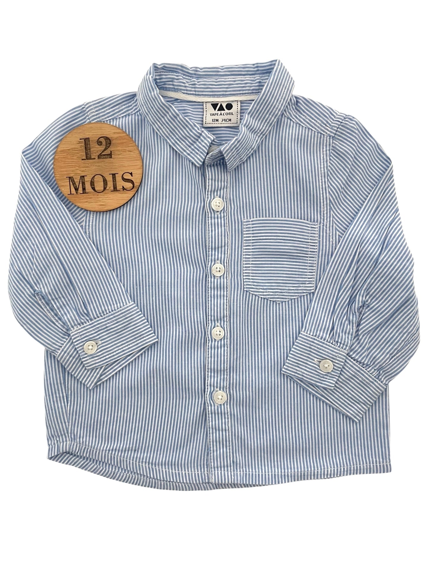 Ensemble sweat, chemise et jean