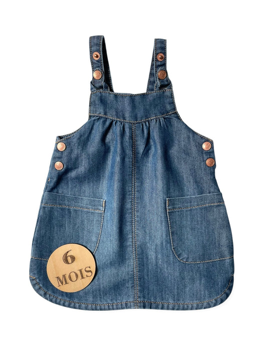 Robe salopette en jean,  TAO