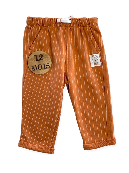 Pantalon molleton orange, Disney Baby