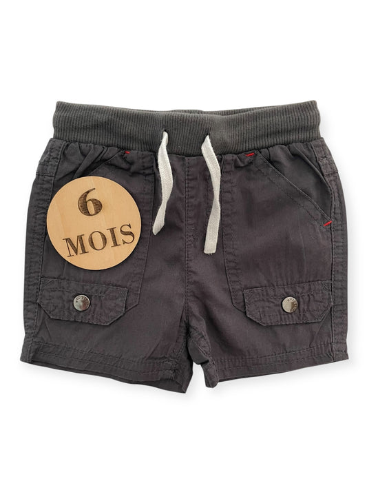 Short gris, Kiabi