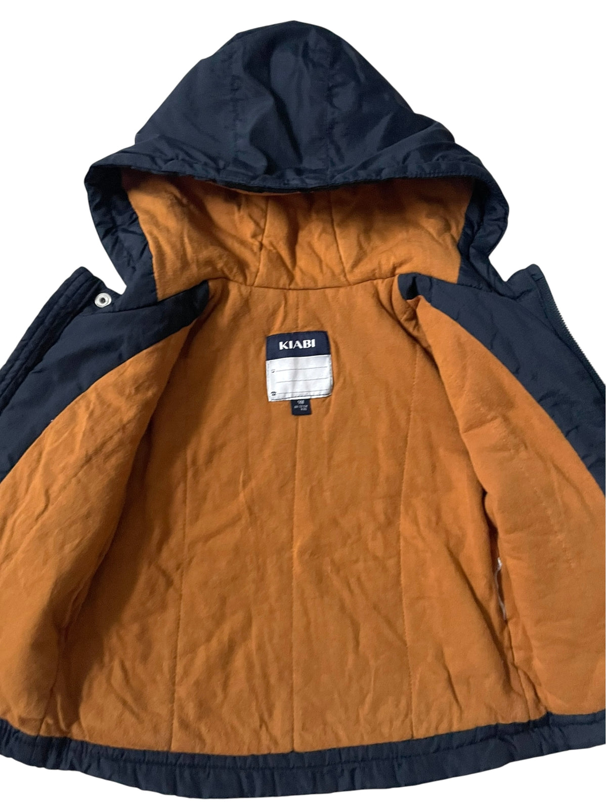 Manteau imperméable bleu-nuit, doublure légère, Kiabi