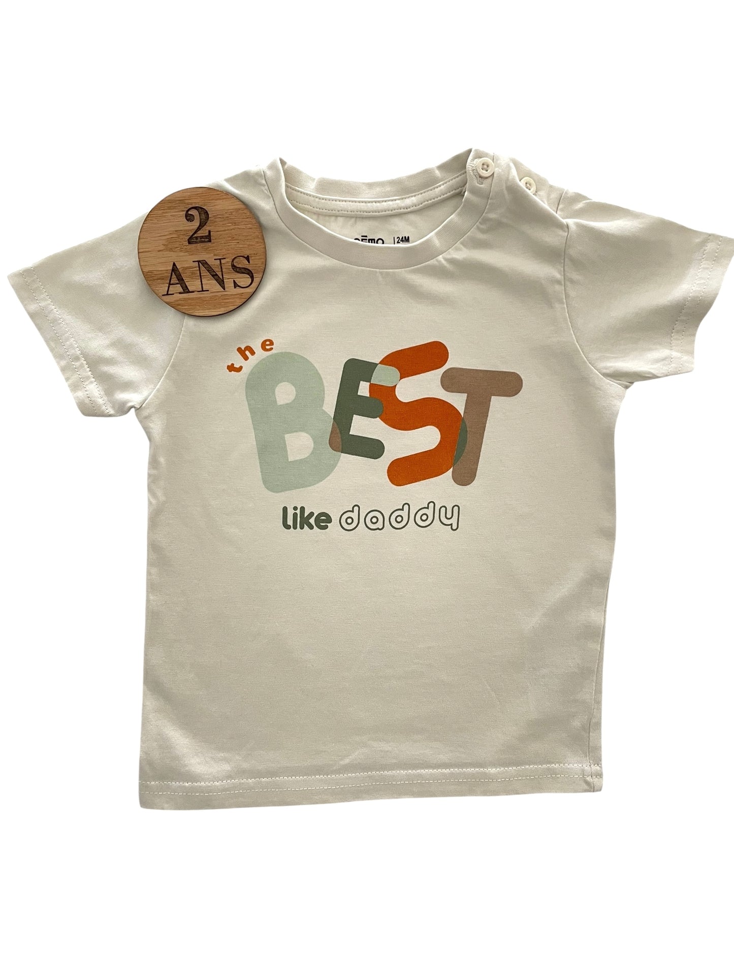 Tee-shirt écru, Gémo