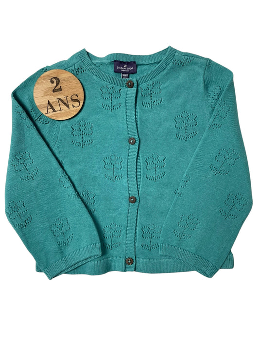 Gilet bleu-vert, Sergent Major