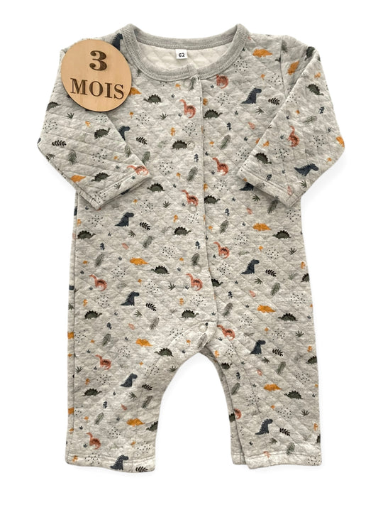 Pyjama coton épais, dinosaure
