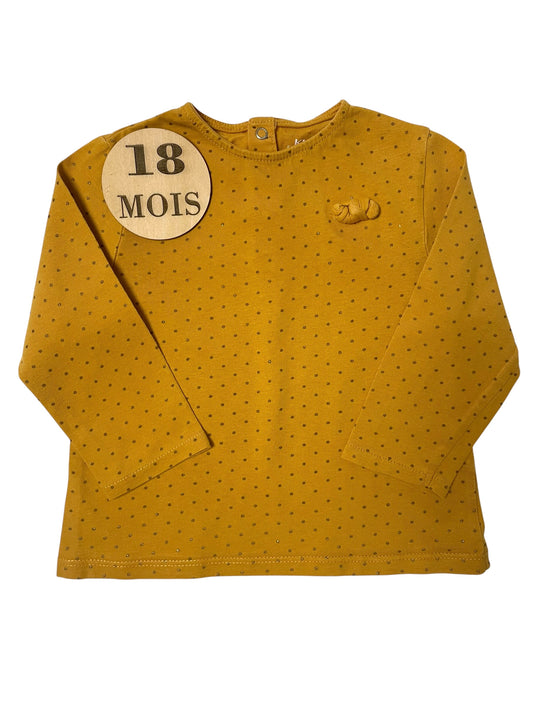 Tee-shirt moutarde, Kiabi