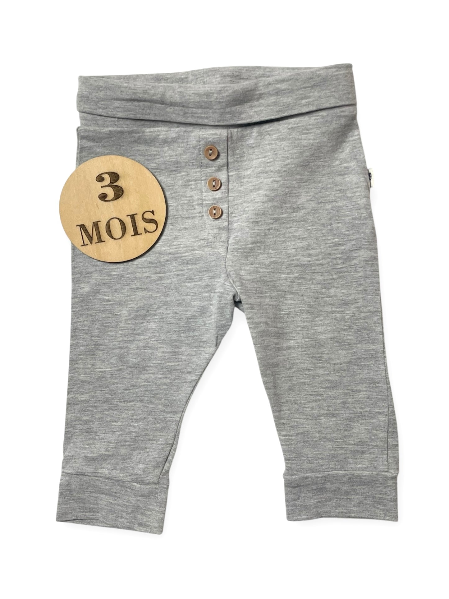 Legging gris, Vertbaudet