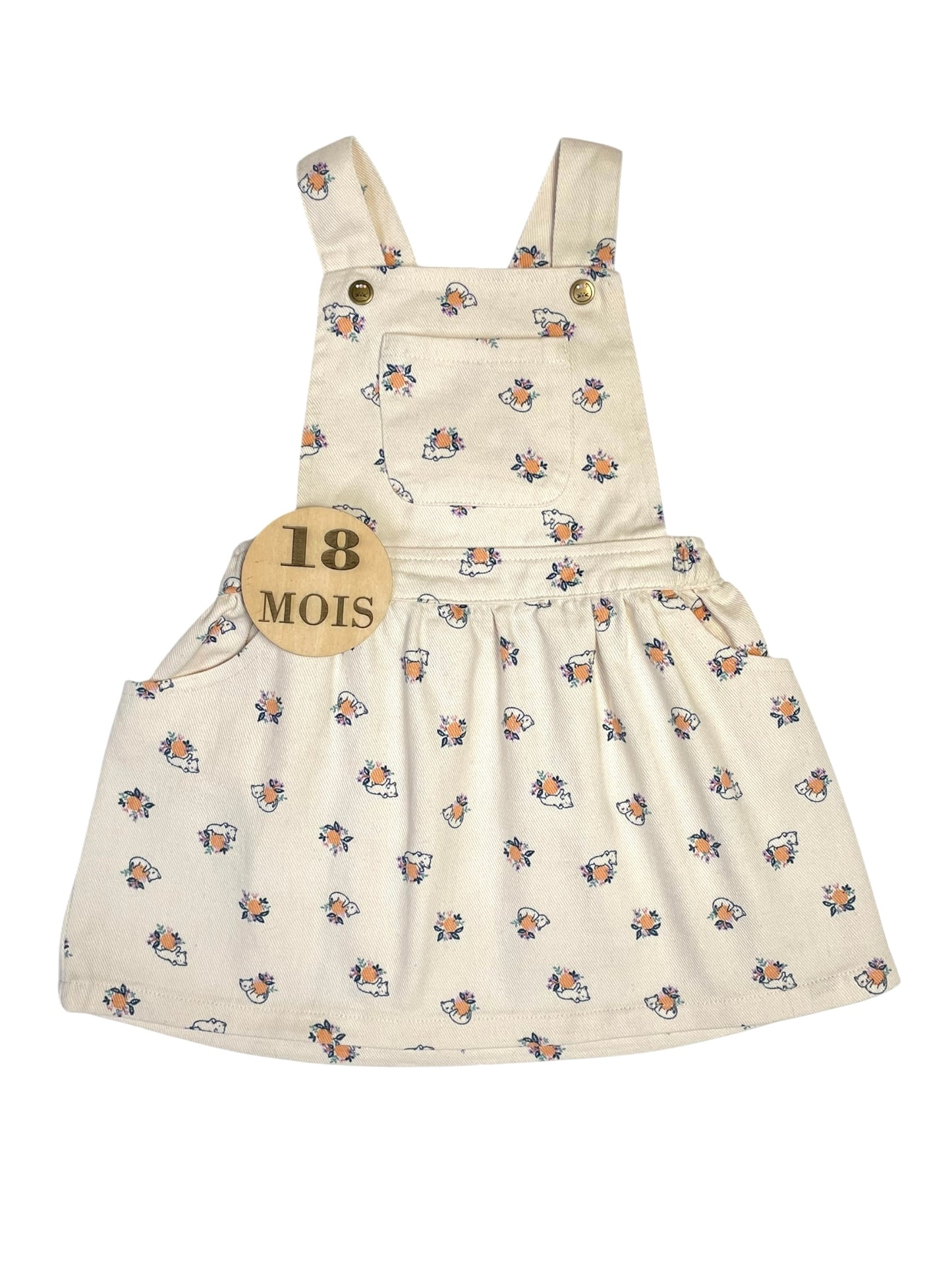 Robe salopette en jean, Sergent Major