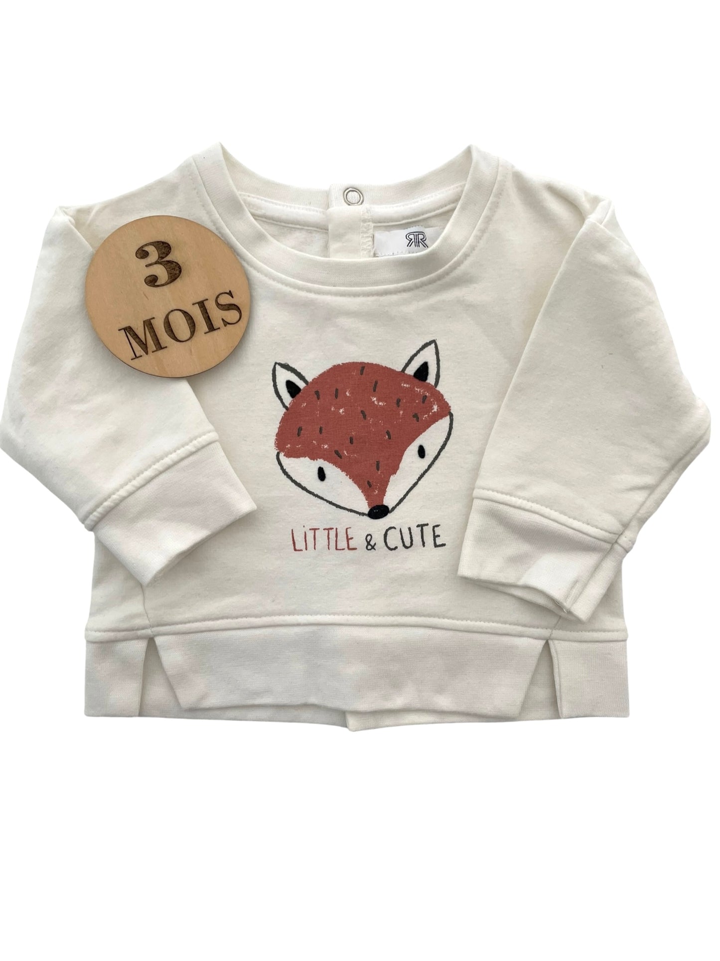 Sweat écru renard, La Redoute