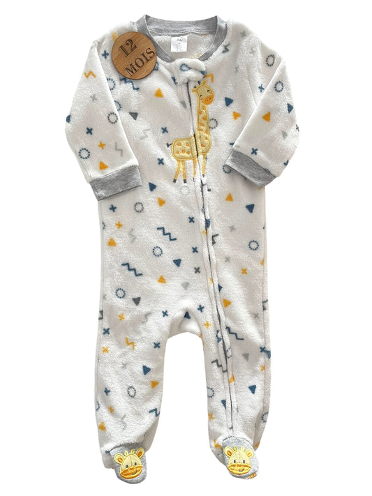 Surpyjama polaire, girafe