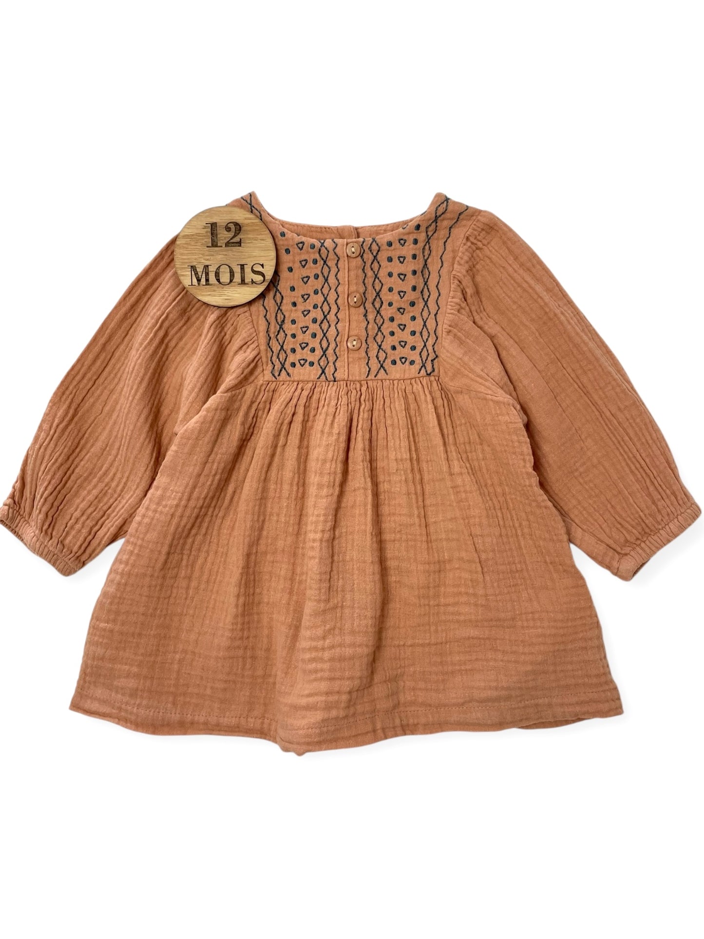 Robe gaze de coton, Vertbaudet