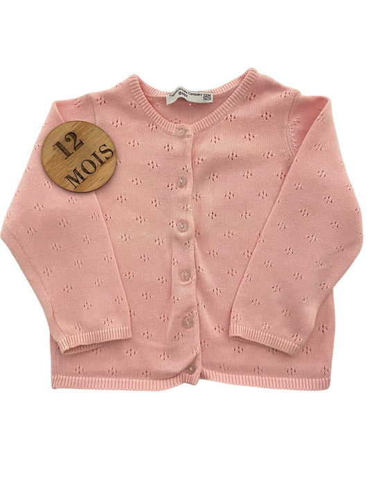 Gilet fin, rose, FPC