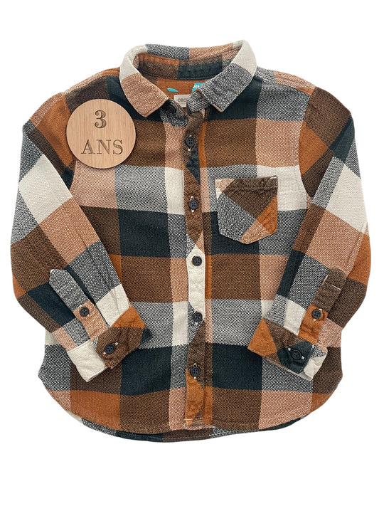 Chemise épaisse, à carreaux, Orchestra