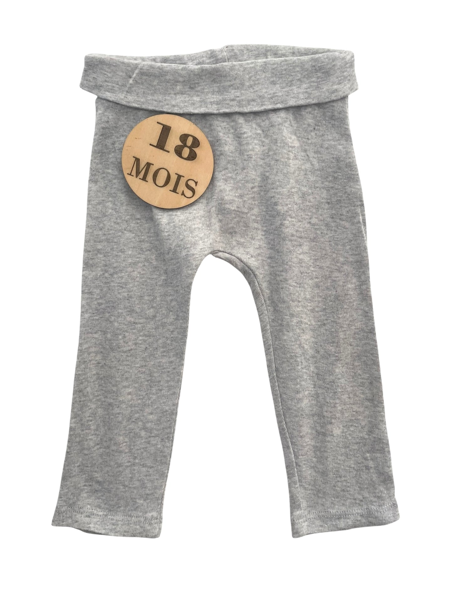 Legging gris, Vertbaudet